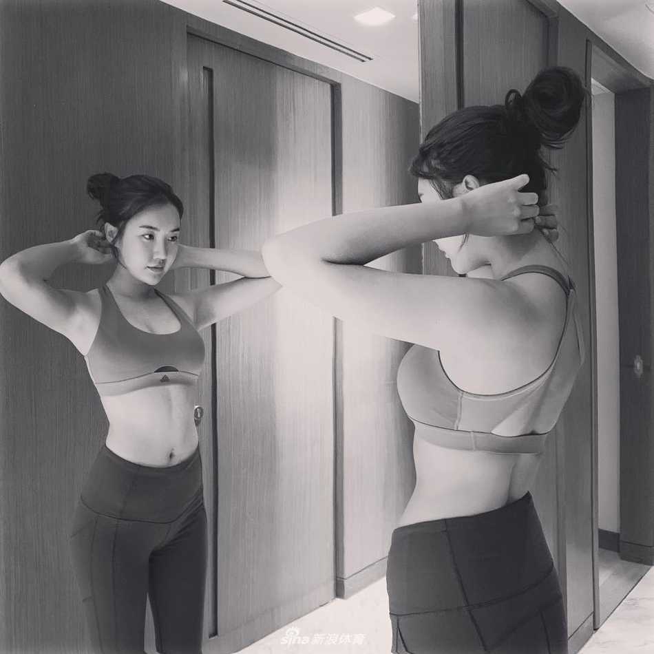 林美宋近距离特写，笑眼弯弯充满亲和力，展现出赛场之外温柔亲切的一面